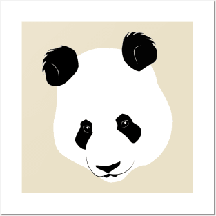 Panda Portrait Posters and Art